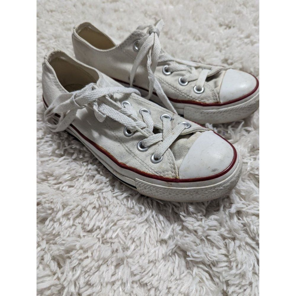 Converse All Star Shoes Women US 5 Off White Low Top Sneakers‎
